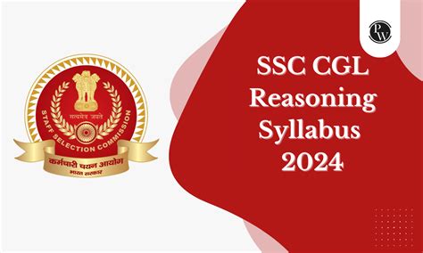 career ride reasoning|General Intelligence and Reasoning Syllabus For SSC.